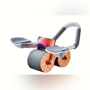 1pc Elbow Support Abdominal Exercise Roller, muscle trainer, Auto. Rebound Wheel